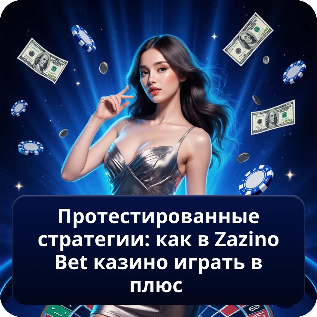 Протестированные стратегии: как в Zazino Bet казино играть в плюс