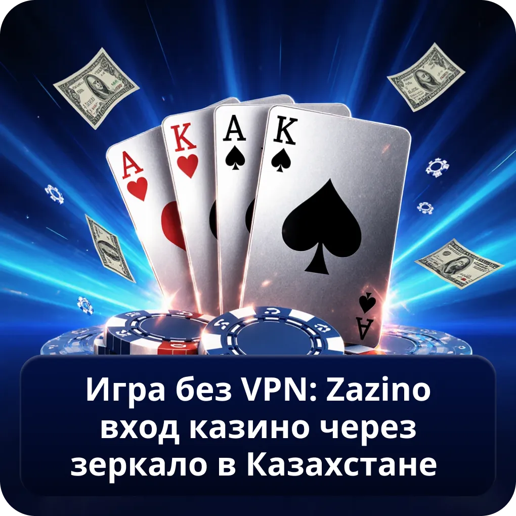 Игра без VPN: Zazino вход казино через зеркало в Казахстане