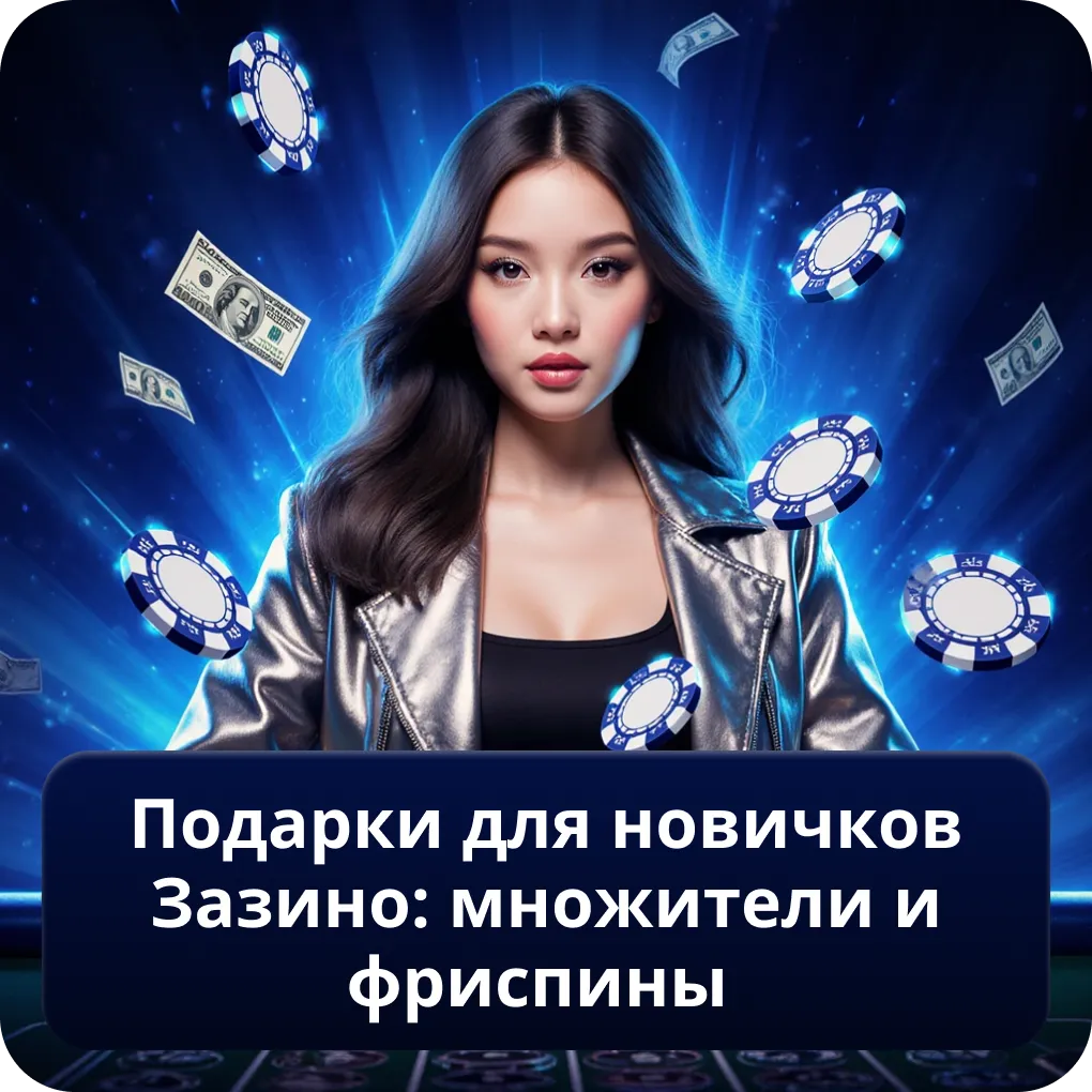 Подарки для новичков Зазино: множители и фриспины